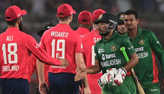  بنگلا دیش  نے  ورلڈ چیمپئن انگلینڈ کو کلین سوئپ کردیا